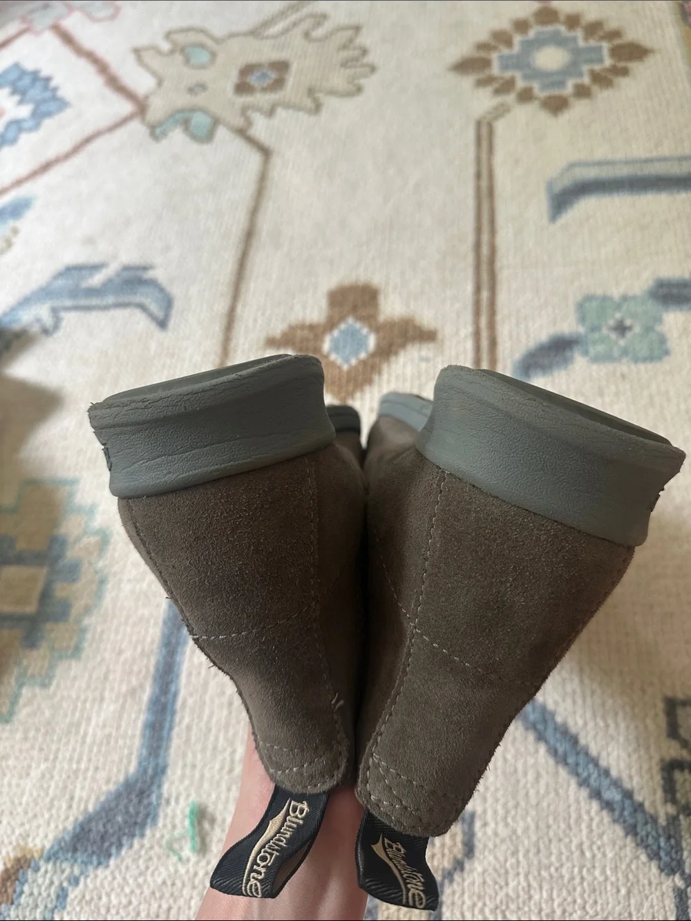 Blundstone Brown Suede Chukka Boots for Men